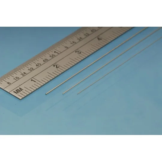 Nickel Silver Rod 0.33 mm - Albion Alloys NSR033 Nickel Silver Rod 0.33 mm - Albion Alloys NSR033