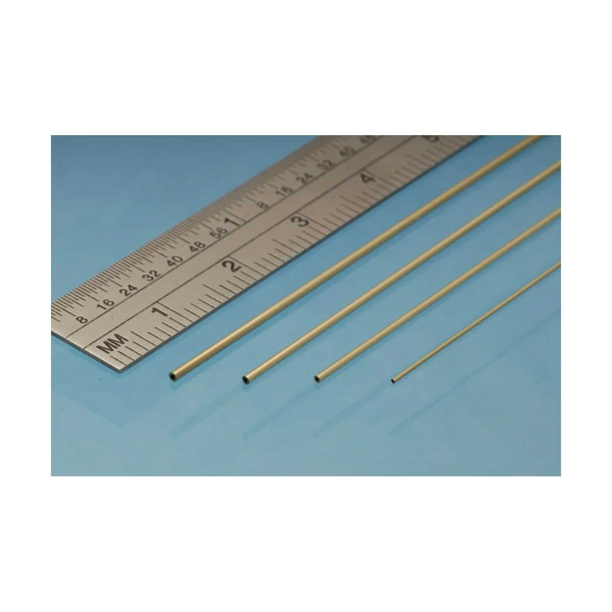 Brass Micro Tube 1.6 mm x 1.4 mm i.d. - Albion Alloys MBT16