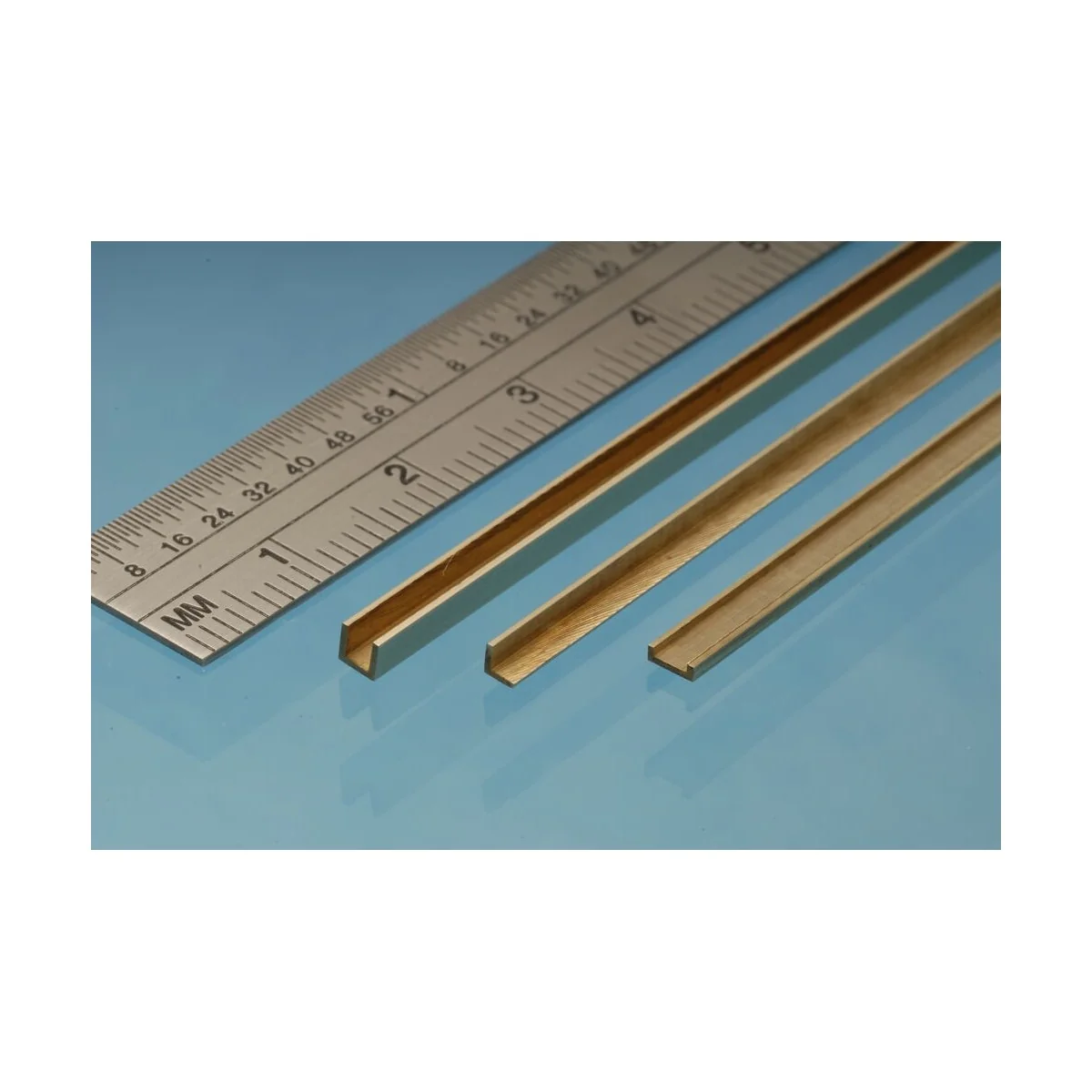 Brass U Channel 2.5. x 2.5 x 2.5 mm - Albion Alloys UC3 Brass U Channel 2.5. x 2.5 x 2.5 mm - Albion Alloys UC3