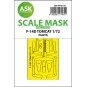 F-14D one-sided fit express mask for Tamiya, 1/72 - Art Scale Kit 2...