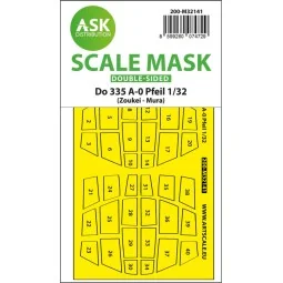 Dornier Do 335A-0 Pfeil double-sided mask for Zoukei Mura, 1/32 - A...