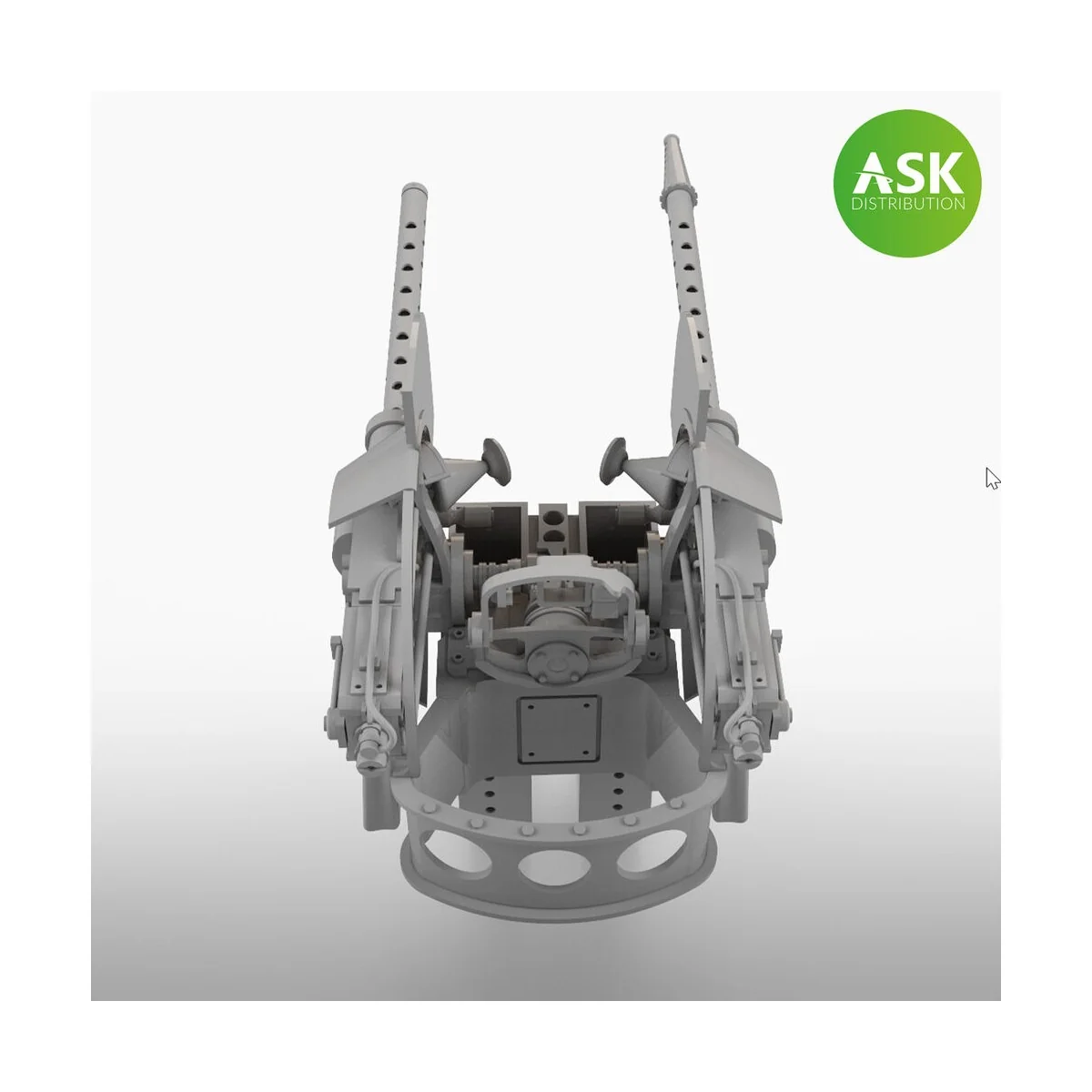 B-25 Mitchell Top Dorsal turret - gun set for HK Model, 1/48 - Art ...
