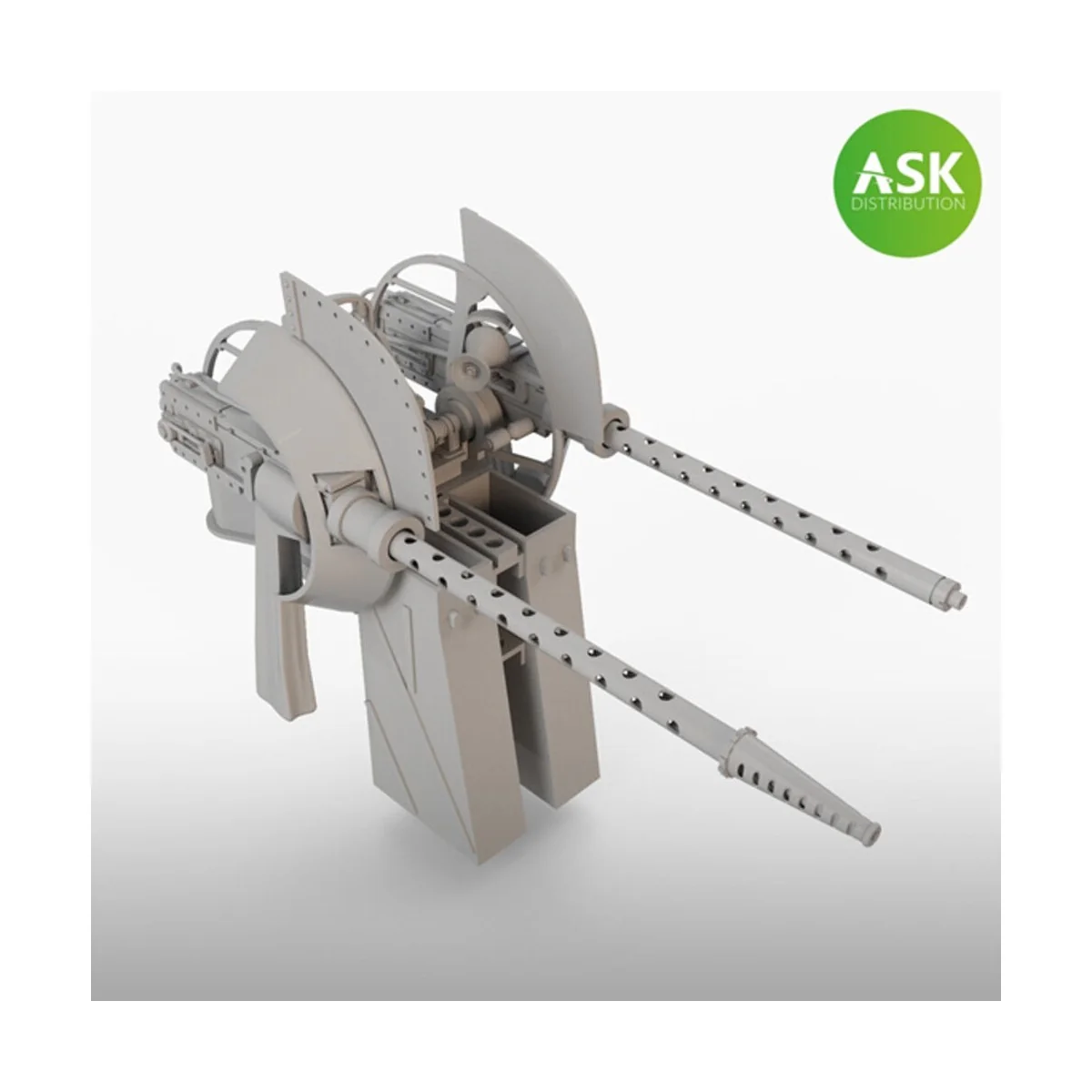 B-25 Mitchell Top Dorsal turret - gun set for HK Model, 1/48 - Art ...