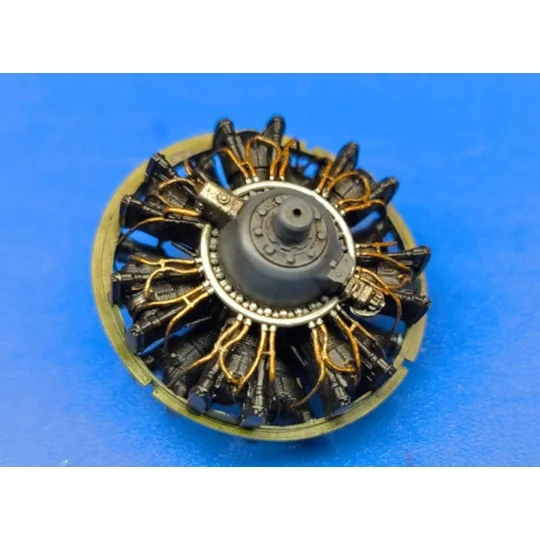 B-25 Mitchell - 2 pc. Engines Wright R-2600 for HK Model, 1/48 - Ar... B-25 Mitchell - 2 pc. Engines Wright R-2600 for HK Model, 1/48 - Ar...