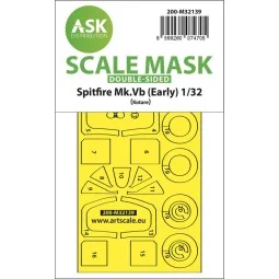 Spitfire Mk.Vb double-sided express fit and self adhesive mask for ...