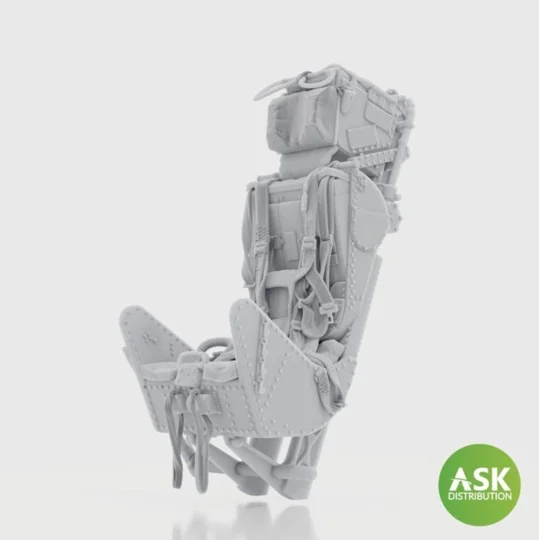 Ejection Seat - M.B Mk.2E with seat belts, with survival pack for R...