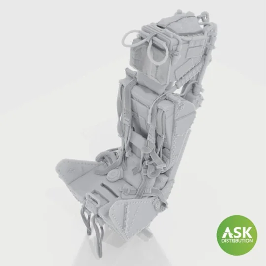 Ejection Seat - M.B Mk.2E with seat belts, with survival pack for R... Ejection Seat - M.B Mk.2E with seat belts, with survival pack for R...