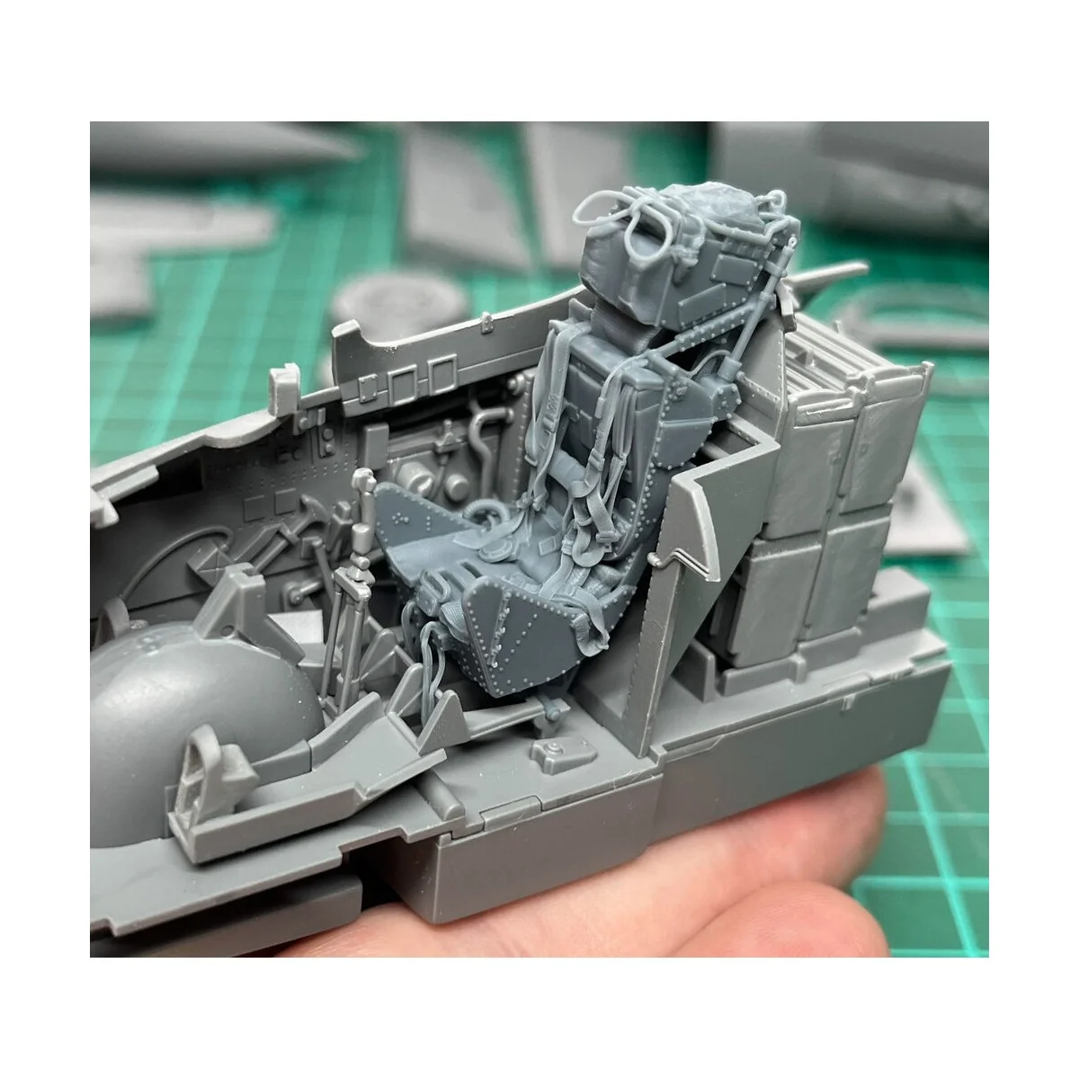 Ejection Seat - M.B Mk.2E with seat belts, with survival pack for R...