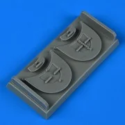 P-40 Warhawk FOD covers, 1/32 - Quickboost QB32 302