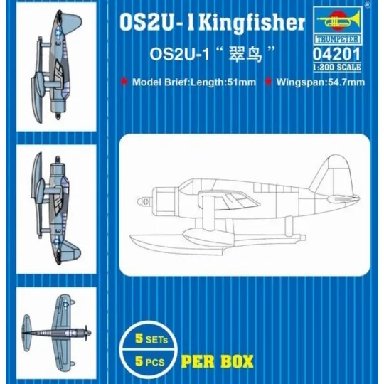 OS2U-1 Kingfisher, 1/200 - Trumpeter 04201