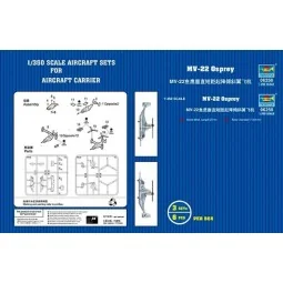 MV-22 Osprey V/STOL tiltrotar aircraft, 1/350 - Trumpeter 06258