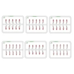 WWII US Navy Figures Set, 1/200 - Trumpeter 06633