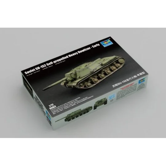 Soviet SU-152 Self-propelled Heavy Howitzer - Early, 1/72 - Trumpet...