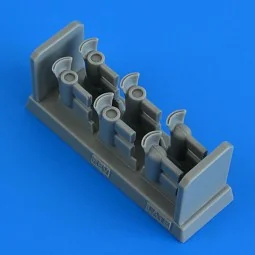 Hawker Hurricane Mk. IIb late exhaust REVELL, 1/32 - Quickboost QB3...