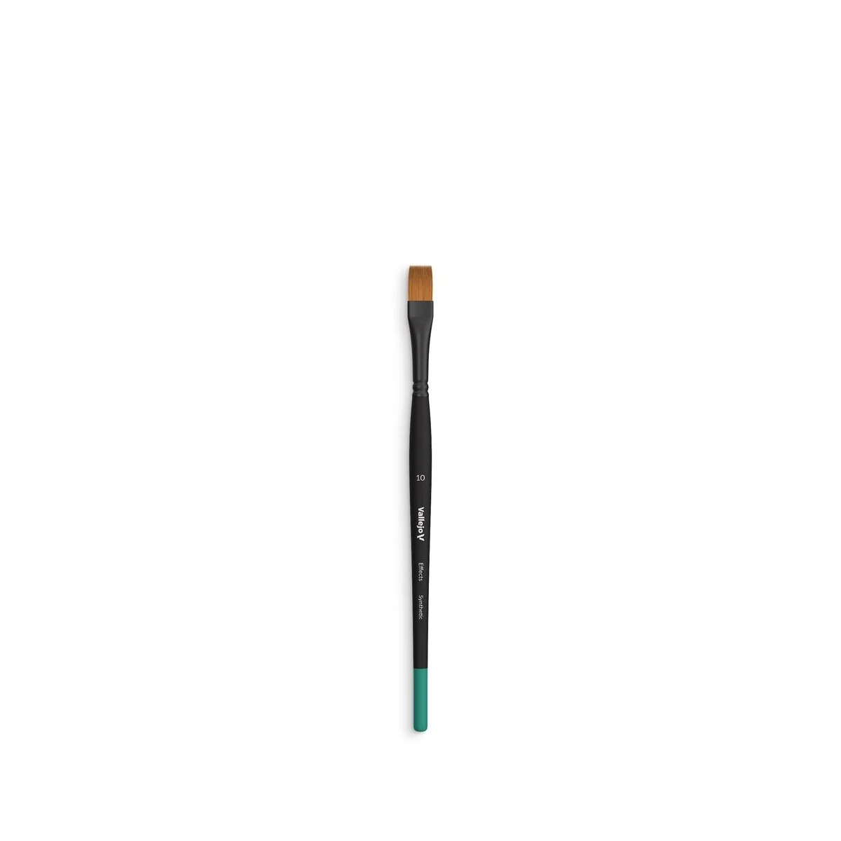 Flat Rectangular Synthetic Brush No. 10 - Vallejo B04010