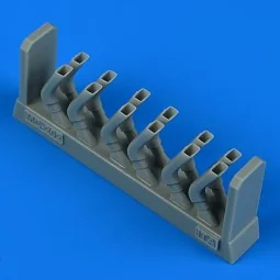 Macchi MC.202 exhaust, 1/32 - Quickboost QB32 316