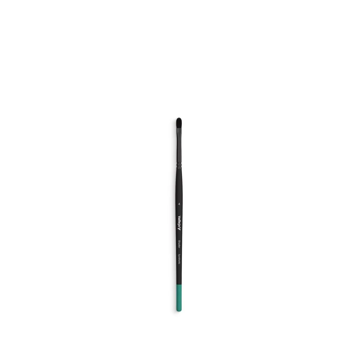 Filbert Shader Flat Synthetic Brush No. 4 - Vallejo B06004