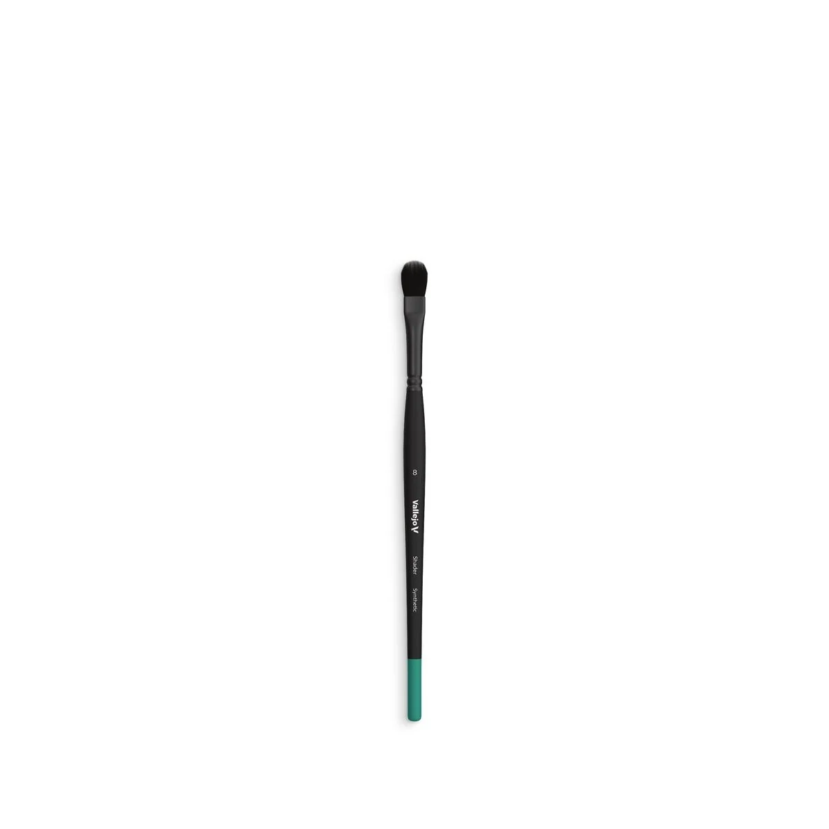 Filbert Shader Flat Synthetic Brush No. 8 - Vallejo B06008
