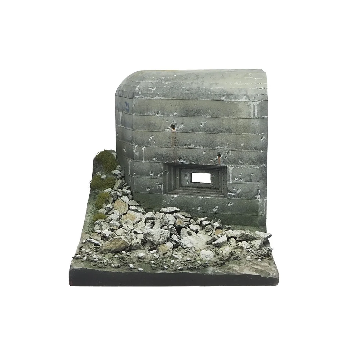 WWII Bunker 8 x 8 cm - Vallejo SC012