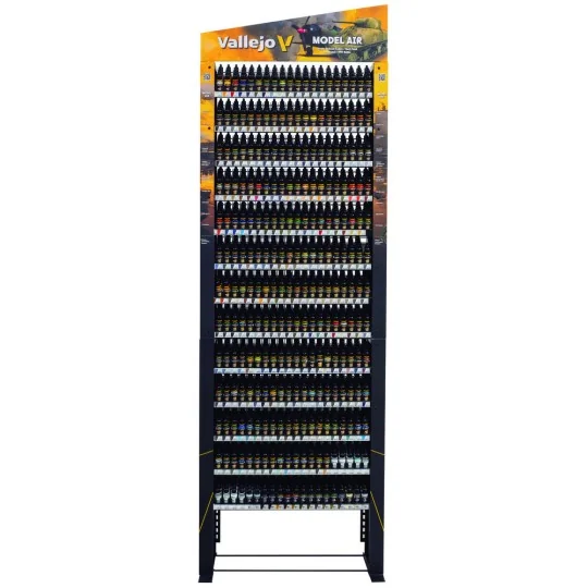 Display: Model Air (EX725SUP + EX725INF)) Floor Display - Vallejo E...