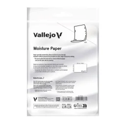 30 Sheets of moisture paper (225 x 145 mm) 60gr - Vallejo B90003