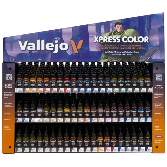 Display: Xpress Color Countertop - Vallejo EX732
