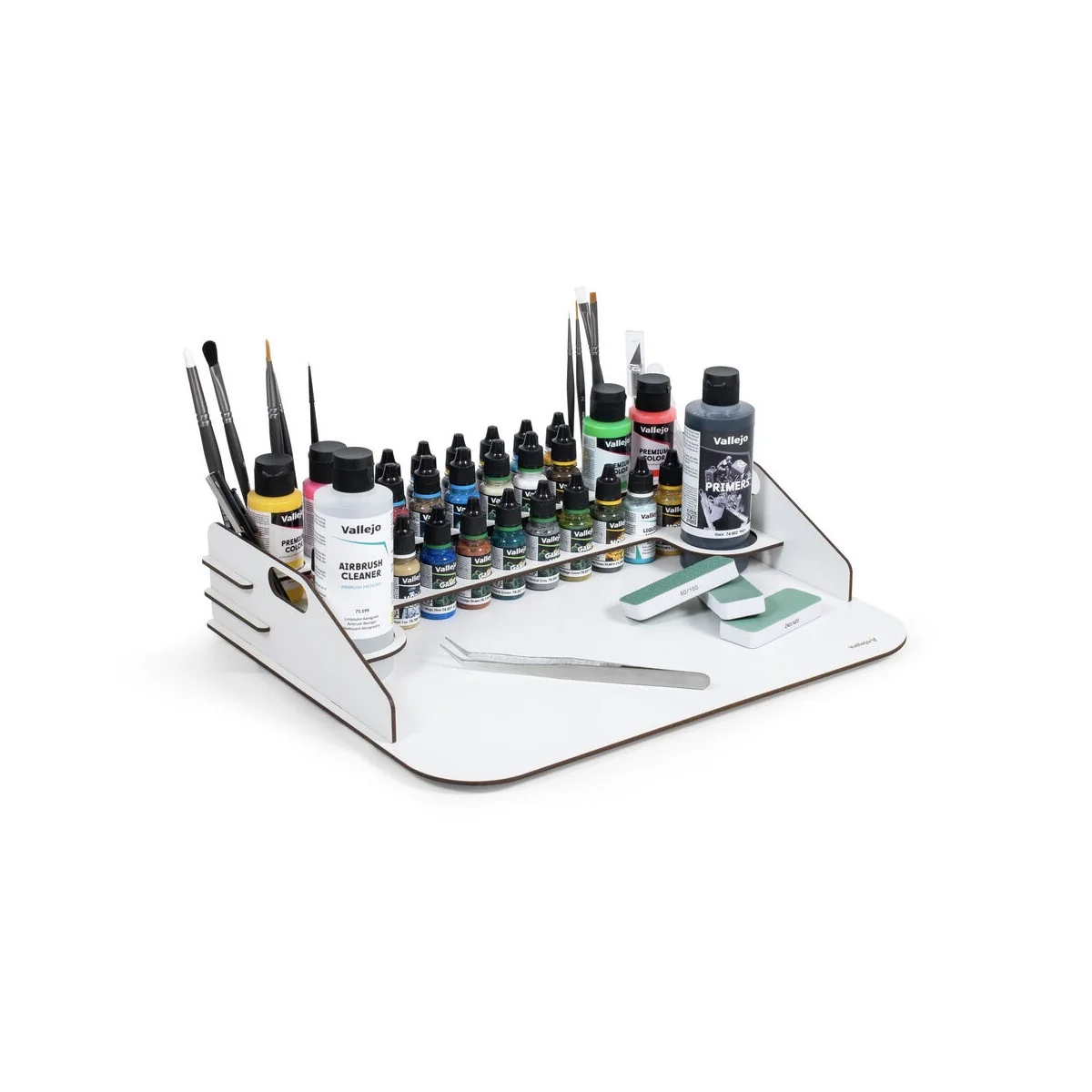 Paint display and work station 40 x 30 x 8, 5 cm - Vallejo 26011 Paint display and work station 40 x 30 x 8, 5 cm - Vallejo 26011