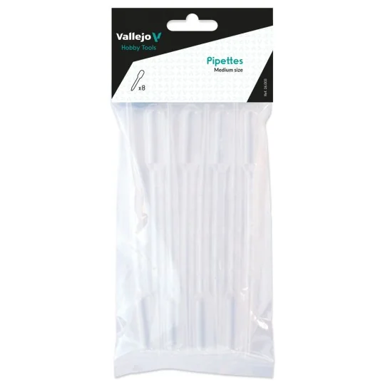 Pipettes Medium Size 8x3 ml - Vallejo 26003