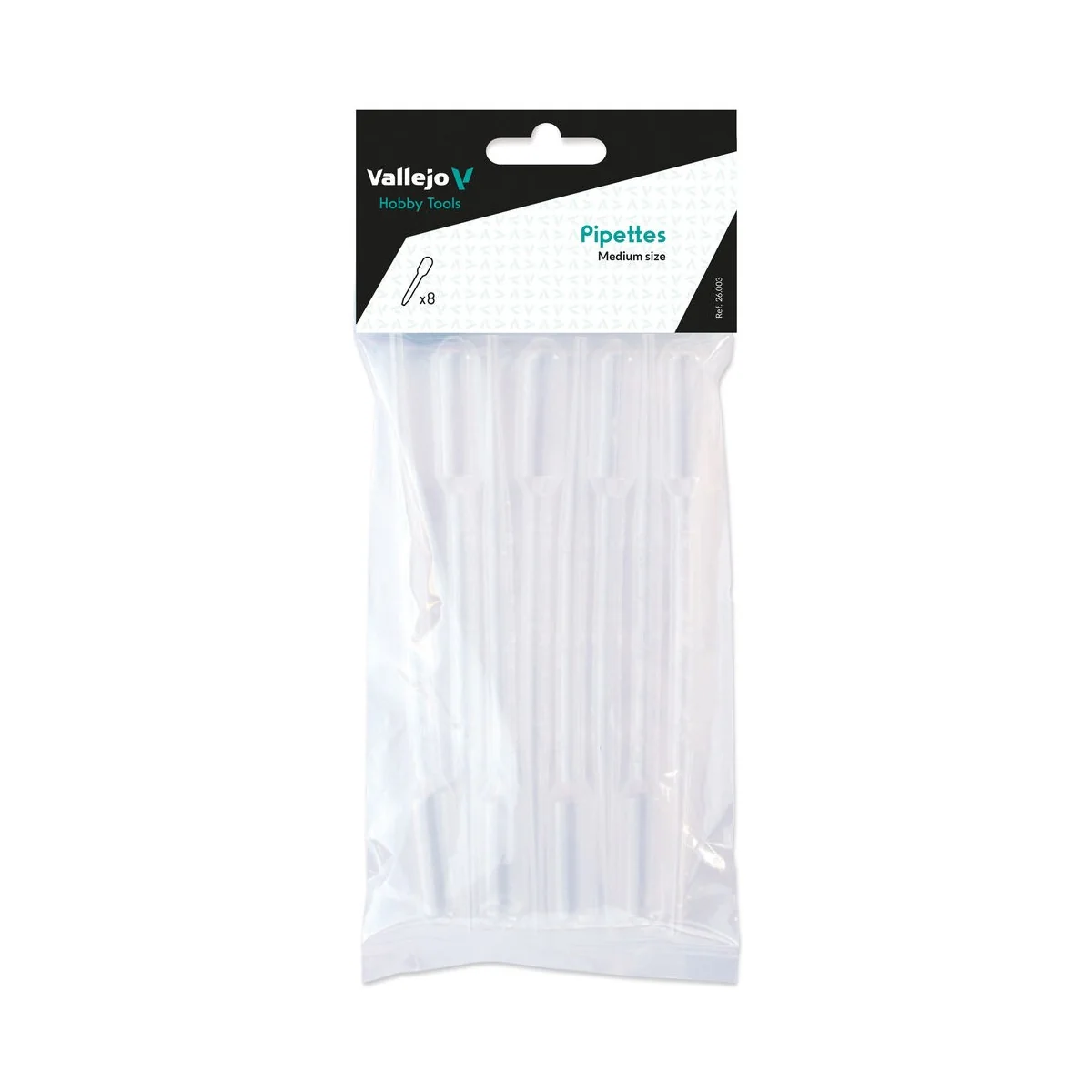 Pipettes Medium Size 8x3 ml - Vallejo 26003