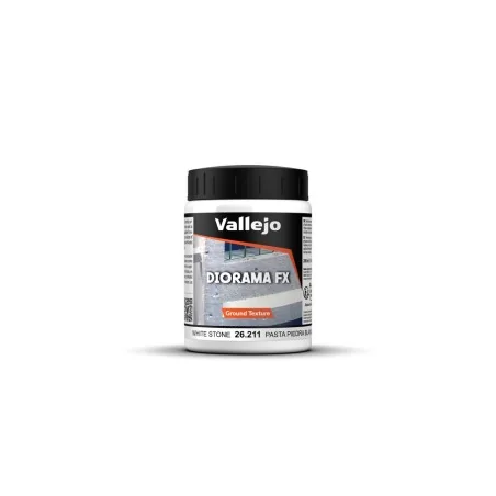 Diorama FX: White Stone Paste 200 ml - Vallejo 26211