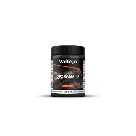 Diorama FX: Black LavaAsphalt 200 ml - Vallejo 26214