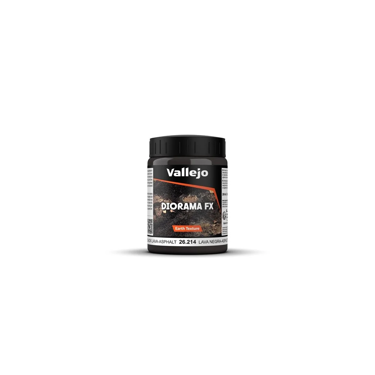 Black LavaAsphalt 200 ml - Vallejo 26214