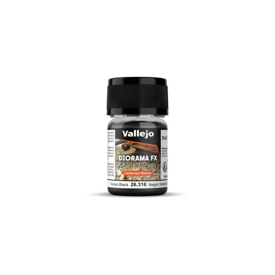 Diorama FX: Vulcan Black 35 ml - Vallejo 26316 Diorama FX: Vulcan Black 35 ml - Vallejo 26316