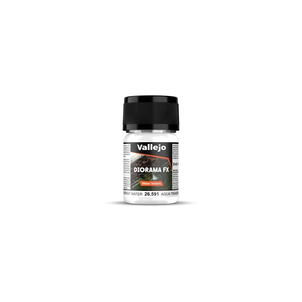Diorama FX: Transparent Water 35 ml - Vallejo 26591 Diorama FX: Transparent Water 35 ml - Vallejo 26591