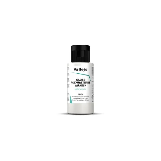 Varnish: Gloss Polyurethane Varnish 60 ml - Vallejo 26650 Varnish: Gloss Polyurethane Varnish 60 ml - Vallejo 26650