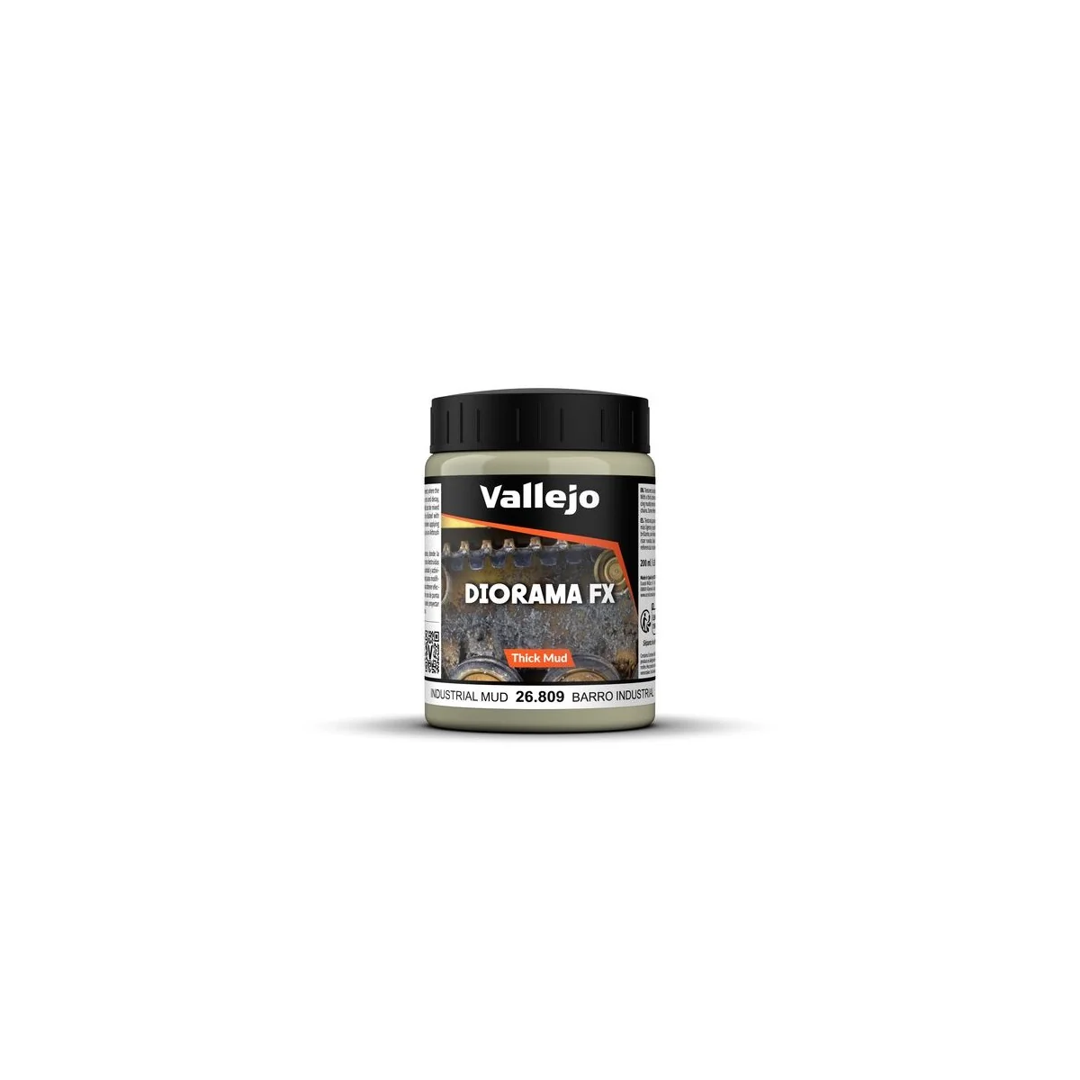 Diorama FX: Industrial Thick Mud 200 ml - Vallejo 26809 Diorama FX: Industrial Thick Mud 200 ml - Vallejo 26809