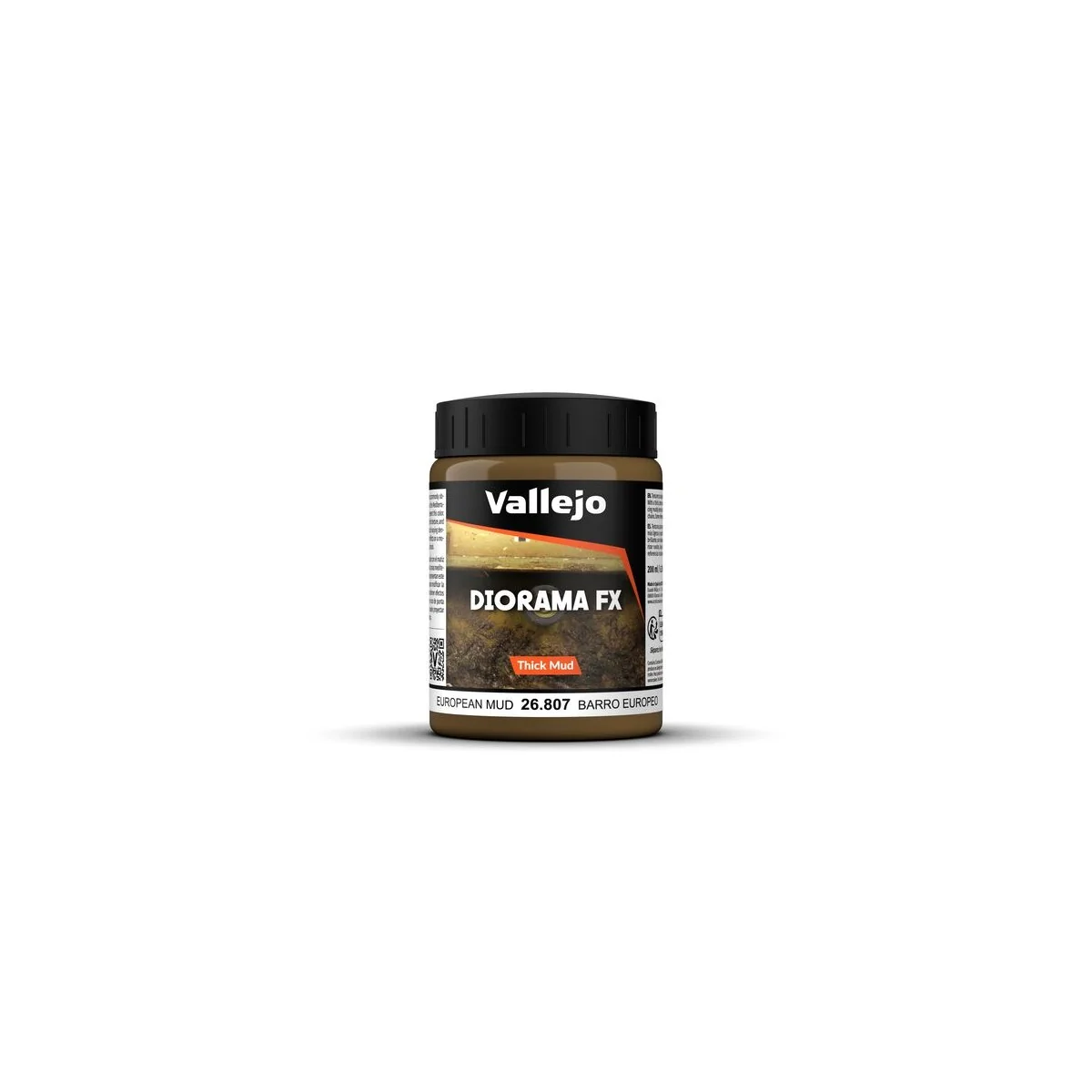 Diorama FX: European Thick Mud 200 ml - Vallejo 26807 Diorama FX: European Thick Mud 200 ml - Vallejo 26807