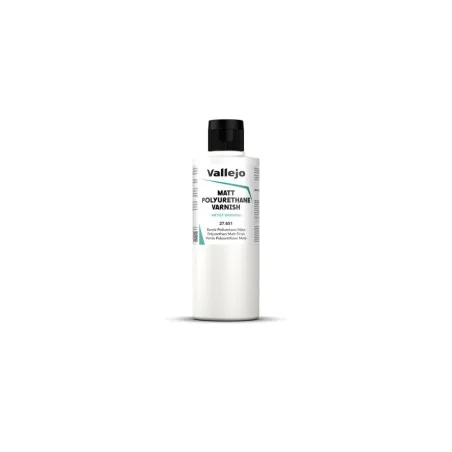 Varnish: Matt Polyurethane Varnish 200 ml - Vallejo 27651