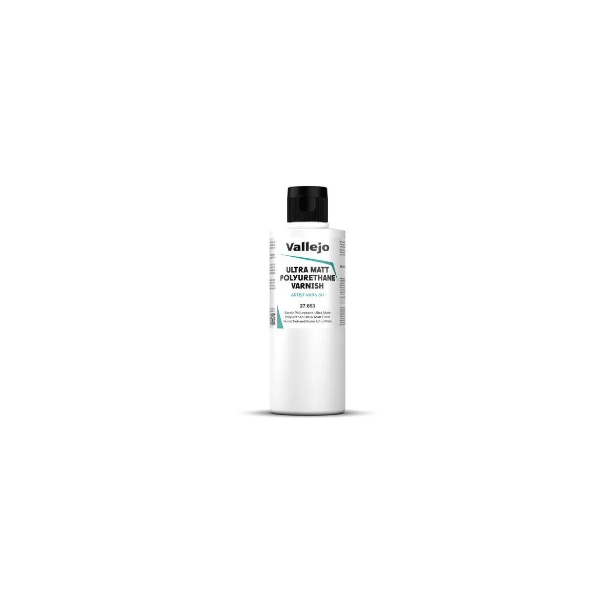 Varnish: Ultra Matt Polyurethane Varnish 200 ml - Vallejo 27653 Varnish: Ultra Matt Polyurethane Varnish 200 ml - Vallejo 27653