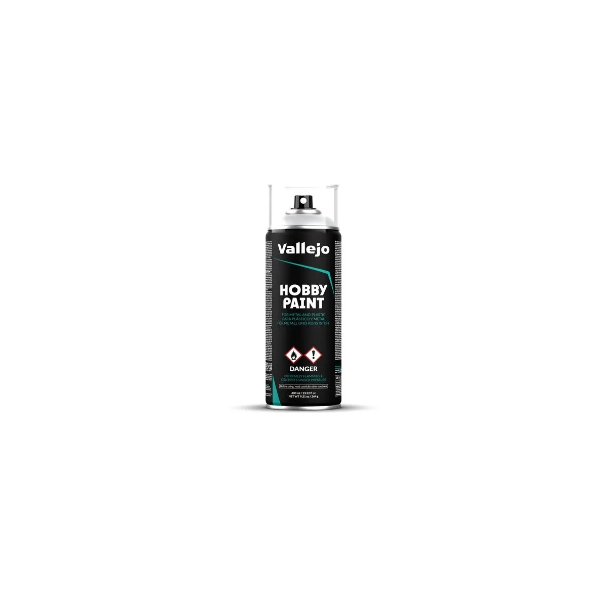Basic Primer: Grey Primer 400 ml - Vallejo 28011 Basic Primer: Grey Primer 400 ml - Vallejo 28011