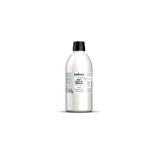 Varnish: Matt 500 ml - Vallejo 28518 Varnish: Matt 500 ml - Vallejo 28518