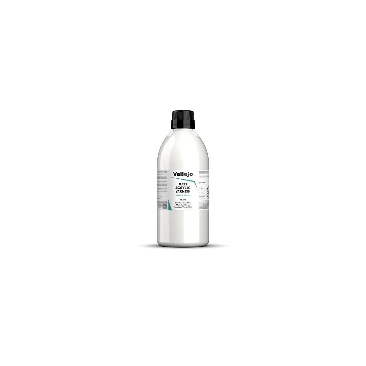 Varnish: Matt 500 ml - Vallejo 28518 Varnish: Matt 500 ml - Vallejo 28518