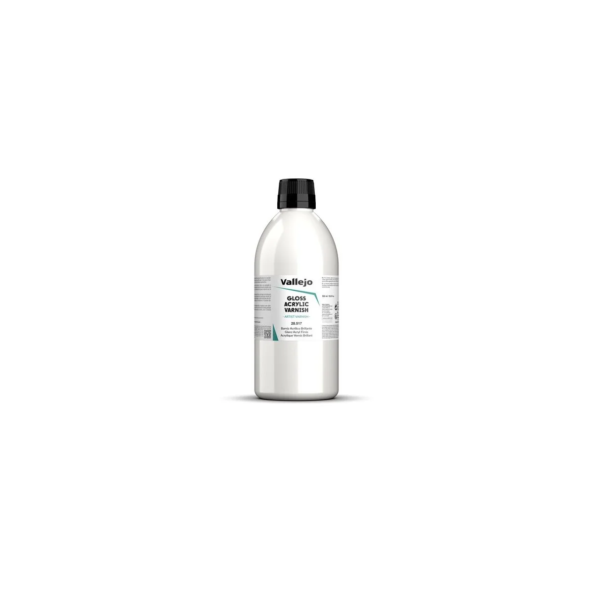 Varnish: Gloss 500 ml - Vallejo 28517 Varnish: Gloss 500 ml - Vallejo 28517