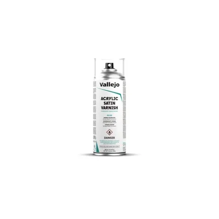 Aerosol: Satin Varnish 400 ml - Vallejo 28532