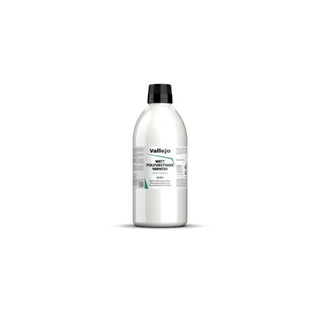 Varnish: Matt Polyurethane Varnish 500 ml - Vallejo 28651