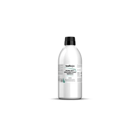 Varnish: Ultra Matt Polyurethane Varnish 500 ml - Vallejo 28653