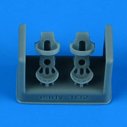 German Luftwaffe WWII pedals - early v., 1/32 - Quickboost QB32 334