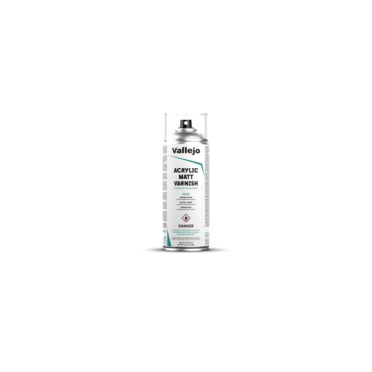 Aerosol: Matt Varnish 400 ml - Vallejo 28531