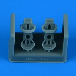 German Luftwaffe WWII pedals - late v. - Quickboost QB32 335