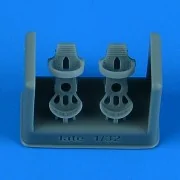 German Luftwaffe WWII pedals - late v., 1/32 - Quickboost QB32 335 German Luftwaffe WWII pedals - late v., 1/32 - Quickboost QB32 335
